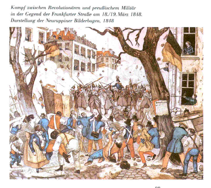Revolution in Berlin 1848 (1)