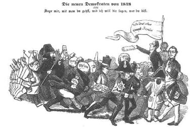 Die neuen Demokraten, 1848