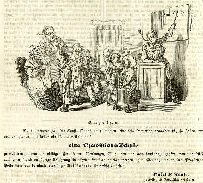 Oppositionsschule 1850
