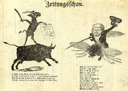 Berliner Zeitungsschau 1850 (II)