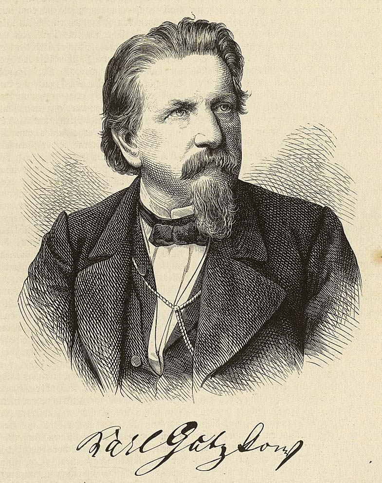 Gutzkow 1878, anon. Holzstich