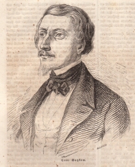 Gutzkow 1844, Holzstich von John Allanson